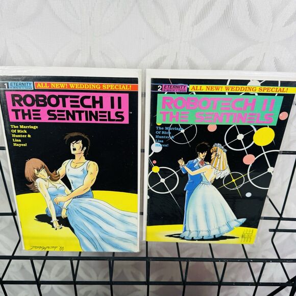 Robotech II The Sentinels Cyberpirates 1-4 & Wedding Special 1-2 lot Eternity - Picture 2 of 4